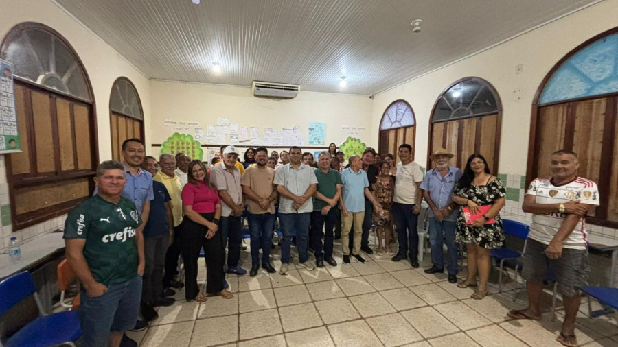 Presidente Vágner Sales se reúne com diretório municipal do MDB em Porto Acre e debate crescimento local e posicionamento da sigla para as eleições de 2026