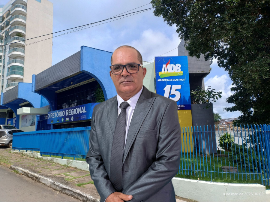 Em nota oficial, Tamir Sá declara lealdade ao MDB e diz que seguirá as decisões do partido sobre a eleição para governo do Acre