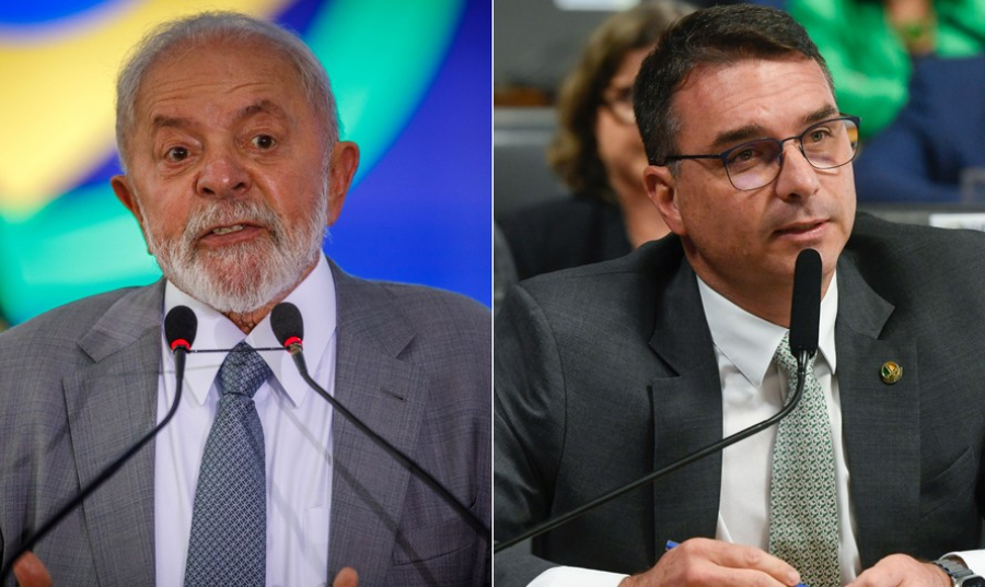 Paraná Pesquisas: Lula e Flávio Bolsonaro empatam no 1º e 2º turnos