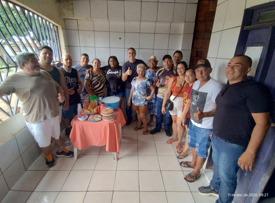 Marcus Alexandre é recebido com café da manhã por apoiadores na Baixada da Sobral e cumpre agenda com lideranças no Bujari