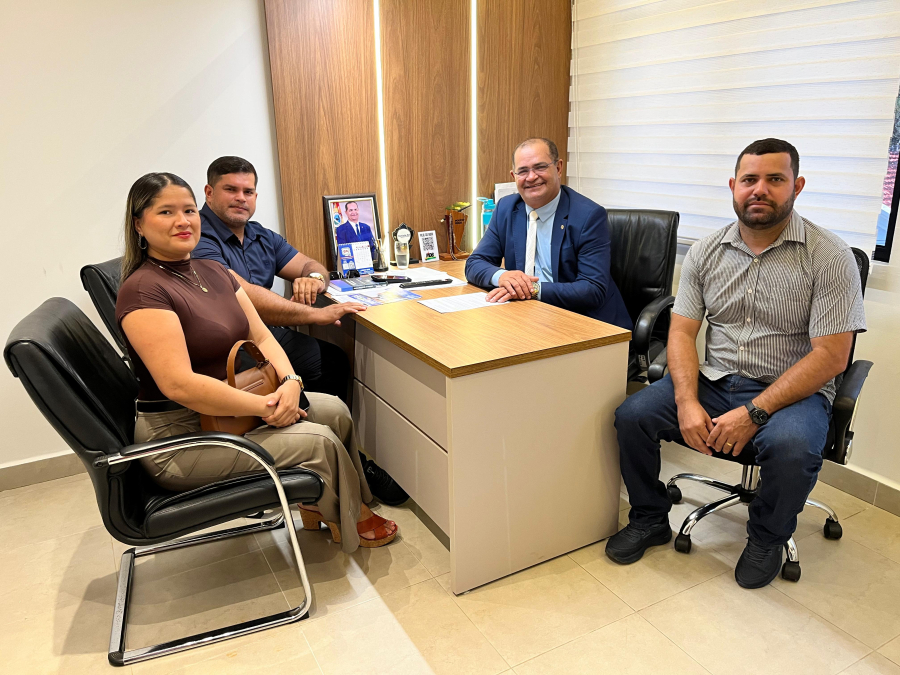 Tanízio Sá recebe lideranças de Santa Rosa do Purus, faz balanço de emendas e confirma presença no aniversário do município