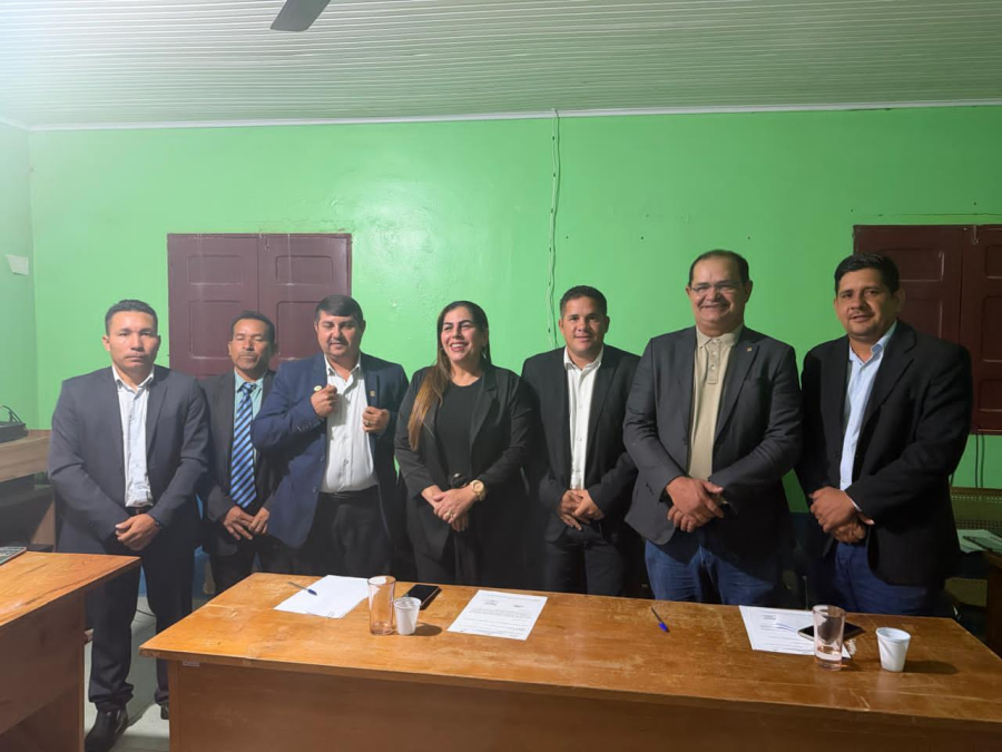 Em Santa Rosa do Purus, Tanízio Sá anuncia emenda para reforma da Câmara de Vereadores e reforça apoio ao município