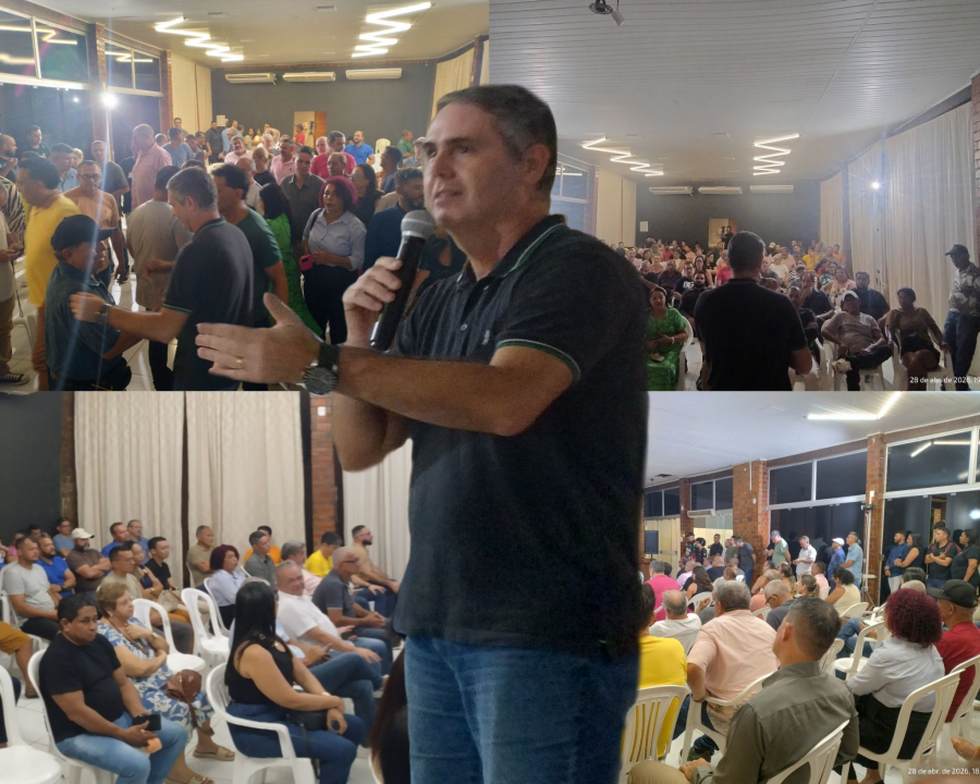 Marcus Alexandre mostra força política e reúne multidão de lideranças em grande encontro no Buffet Sâmia, em Rio Branco