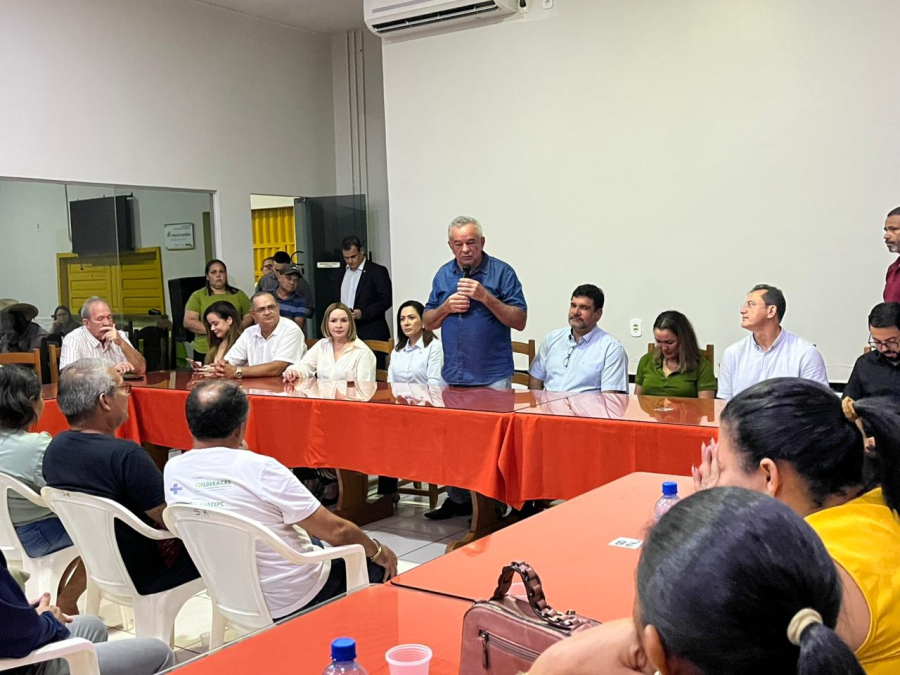 Em Plácido, lideranças políticas fecham apoio a Mailza Assis, Socorro Neri e ao deputado Tanízio Sá