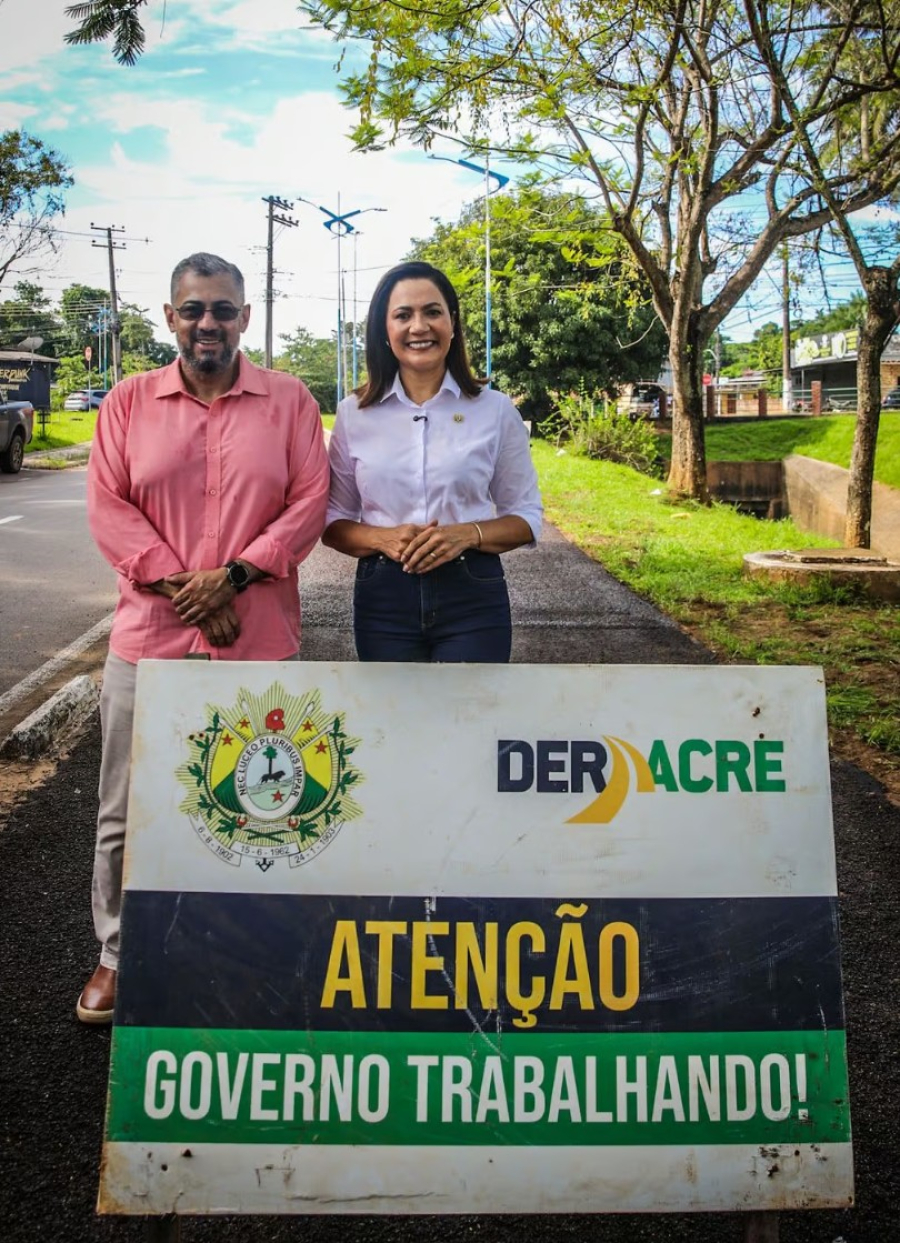 Mailza entra em campo, vistoria obras e anuncia avanço na recuperação do Parque da Maternidade