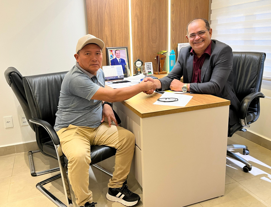 Tanízio Sá recebe secretário de Meio Ambiente de Santa Rosa do Purus e reforça apoio ao município com investimentos ambientais
