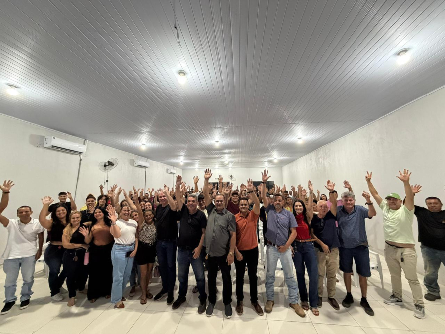 Tanízio Sá reúne lideranças e fortalece articulação política para recepção de Mailza Assis em Sena Madureira