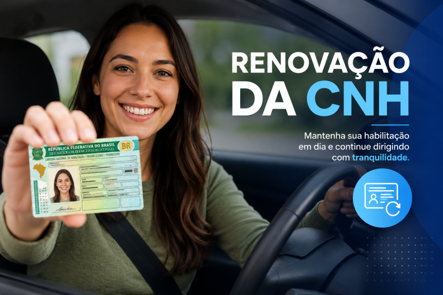 Bom condutor: nova regra facilita renovação da carteira de habilitação