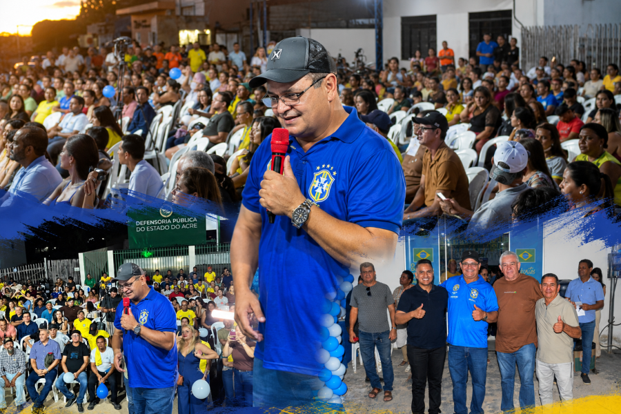 Tanízio Sá reúne multidão em Sena Madureira e lança pré-candidatura à reeleição para a Aleac