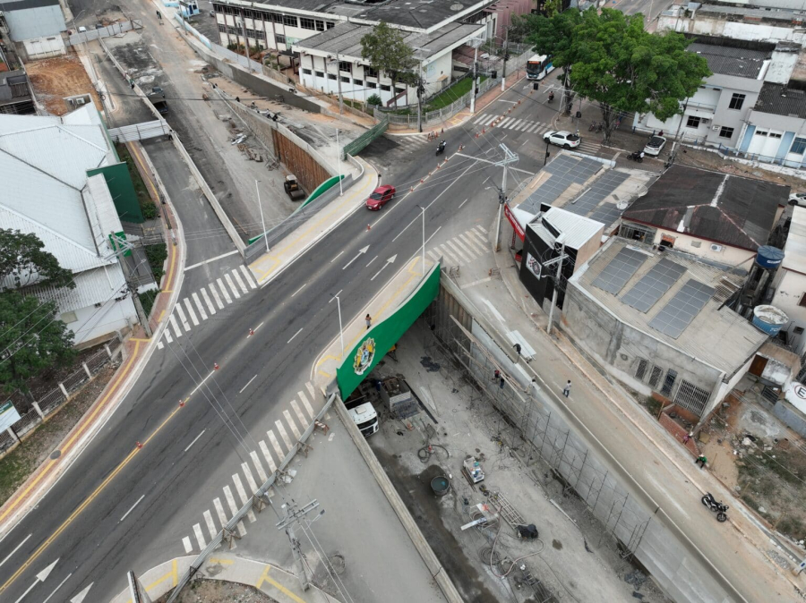 Governo do Acre libera tráfego no viaduto do Complexo Viário da Avenida Ceará nesta sexta-feira