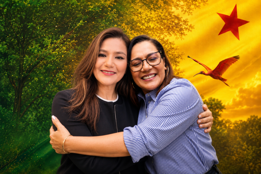 Mailza e Jéssica Sales fazem coletiva para oficializar aliança entre PP e MDB nesta tarde, no Sebrae