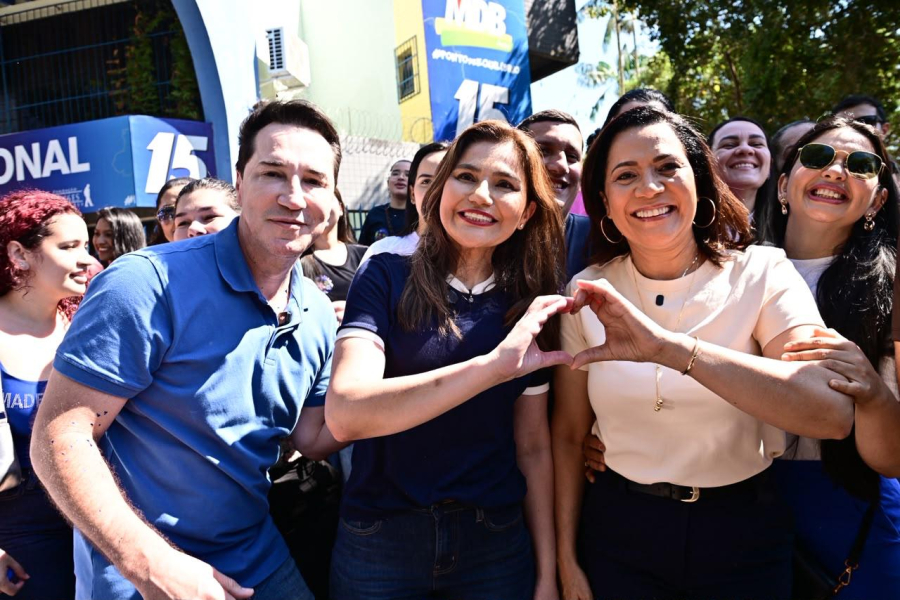 Com chapa majoritária feminina histórica, MDB homologa candidaturas em evento com a presença de Mailza e Jéssica 