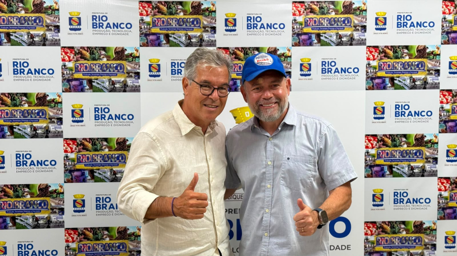 Jorge visita Alysson Bestene na Prefeitura e defende união institucional: 