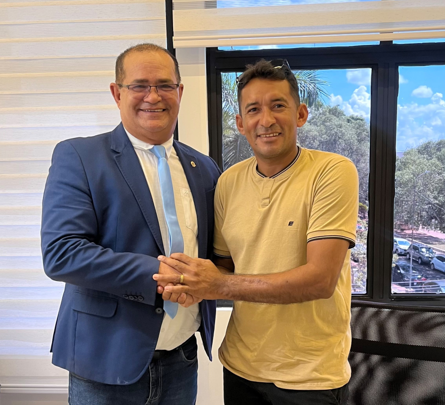 Tanízio Sá recebe vereador Eronildo Marçal e reforça compromisso com o desenvolvimento de Jordão