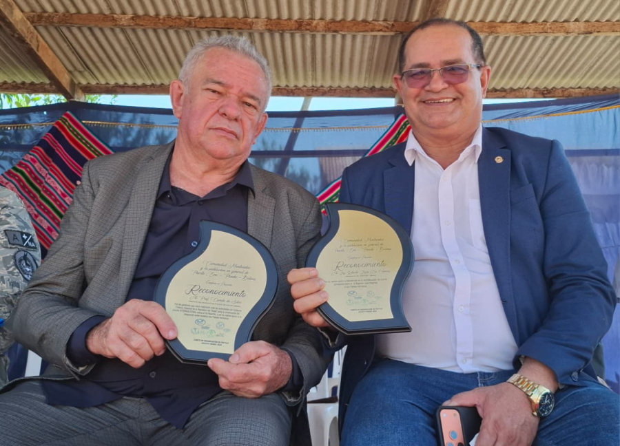 Deputado Tanízio Sá prestigia festa Pátria da Bolívia em Puerto Evo Morales