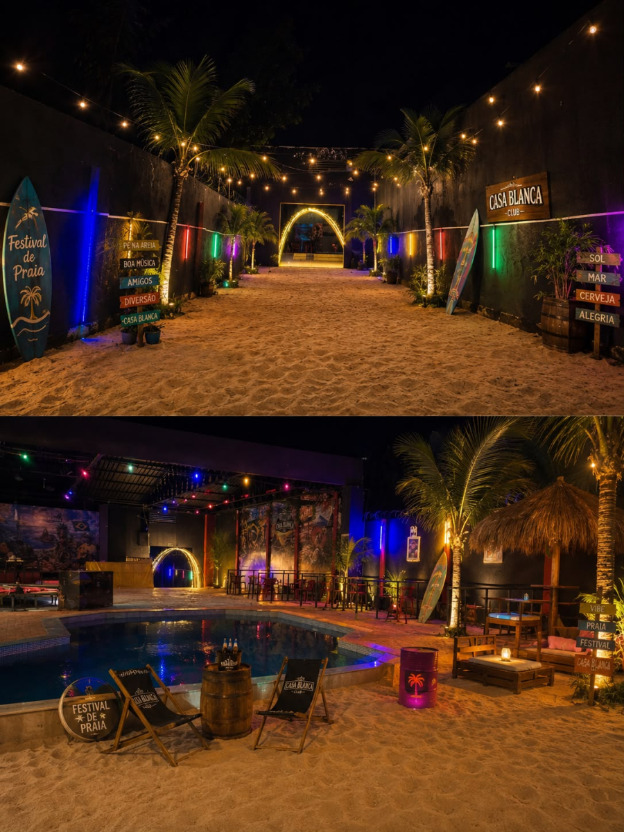 Casa Blanca inaugura com Festival de Praia 