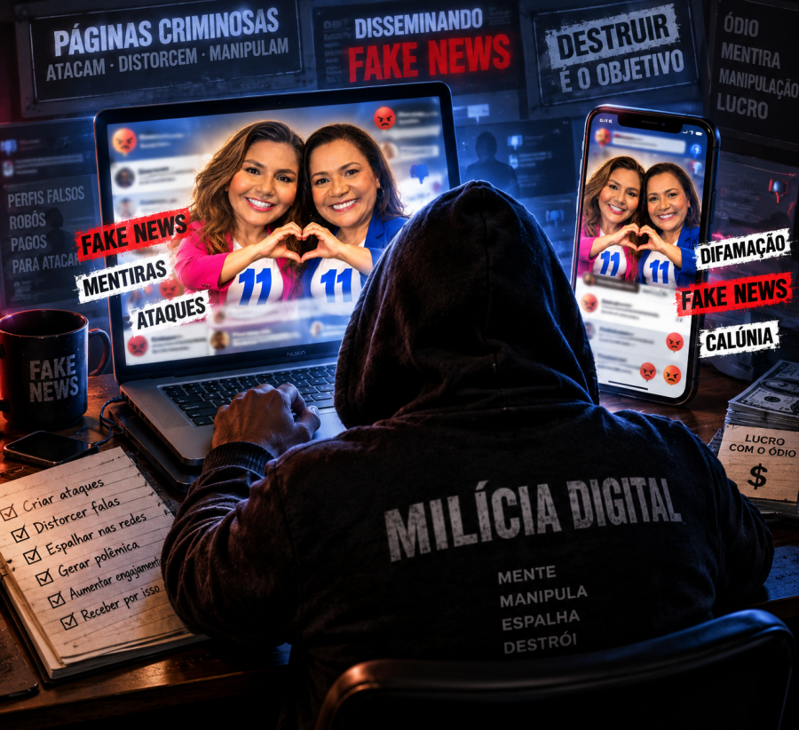 Milícia digital contra Mailza já reúne 85 perfis na Justiça; apuração inclui conta atribuída a servidor de Cruzeiro do Sul