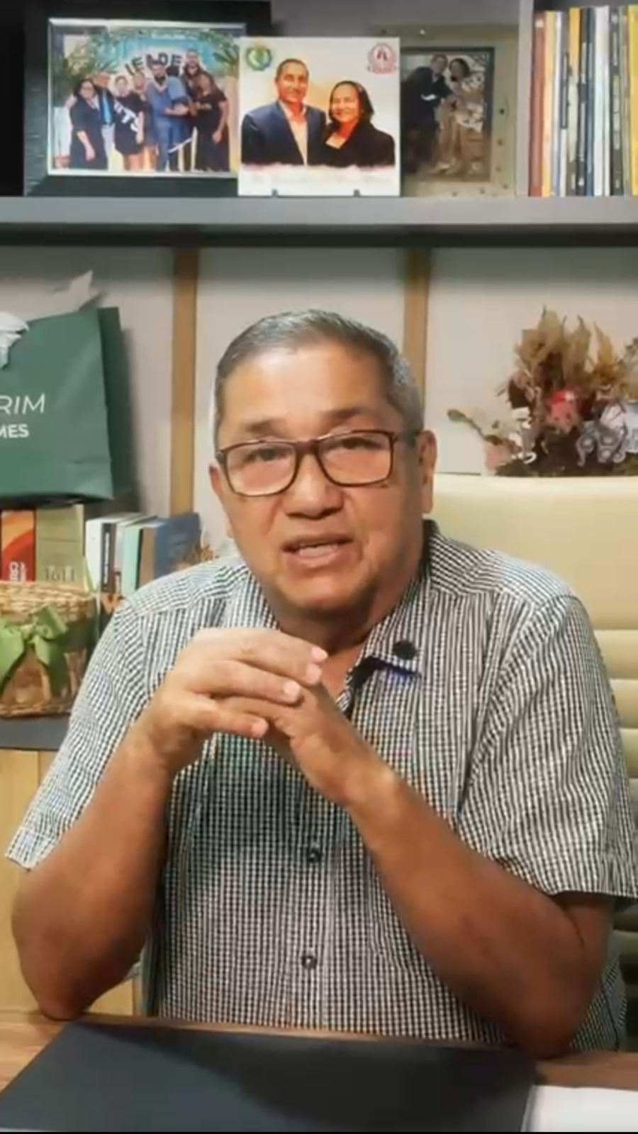 Presidente de honra da Assembleia de Deus no Segundo Distrito, Pastor Francisco Francelino declara apoio à reeleição de Mailza Assis