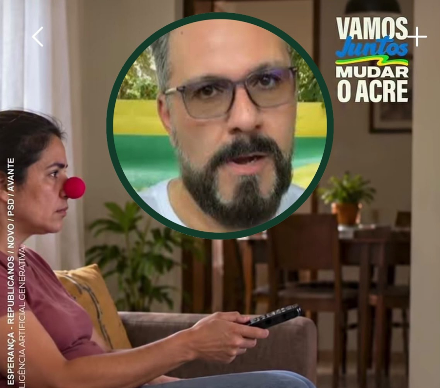 Ao retratar mulher como palhaça, campanha de Alan Rick desrespeita eleitoras